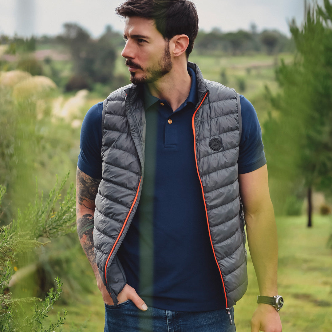 Chaleco Pluma De Ganso Ganso Chaleco Acolchado Caballero Chalecos
