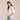 Blusa Blanca Corte Relajado Mujer