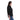 Camisa Negra Casual Mujer Porto Blanco