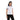 Playera Polo Blanca Ribetes Tricolor Mujer