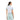 Playera tipo polo blanca mujer ribetes color