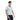 Playera Polo Hombre Manga Corta Algodón Azul Claro