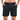 Bermuda Negra Para Hombre Cintura Ajustable