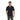 Camisa Fisher Hombre Manga Corta Negra Alto Rendimiento