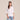 Blusa Blanca Corte Relajado Mujer
