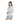 Blusa Cuello Mao Dama Arena Manga 3/4 Jaspeada