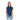 Playera Polo azul mujer
