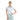 Playera tipo polo blanca mujer ribetes color