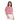 Playera Algodón Fit Relajado Mujer Color Rosa