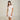 Vestido polo blanco con ribetes a contraste dama