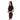 Vestido Polo Dama Porto Blanco Algodón Stretch Negro