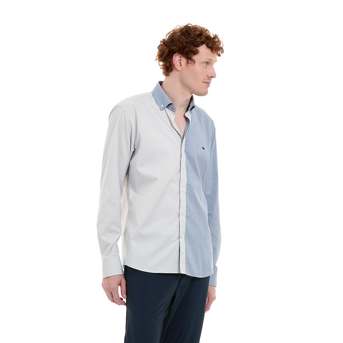 Camisa oxford manga larga hombre – Porto Blanco