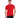 Playera tipo polo para caballero color rojo