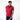 Polo Piqué Ford Mustang Rojo Porto Blanco