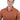 Playera Polo Hombre Manga Corta Tech Naranja con Cuello V con Botón
