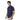 Polo Cuello en V Ford Mustang GT Azul Porto Blanco