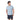 Playera Básica Hombre Azul Manga Corta Algodón Premium
