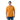 Playera Loose Fit Hombre Mostaza Manga Corta Algodón